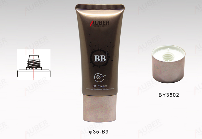 1.5 oz Eco Plastic tubes with screw on lids For BB Cream