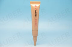 5ml10ml15ml squeezable cosmetic tube with nozzle head in d16mm