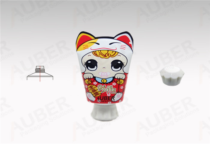 ABL Tube in Dia 35mm with Special Sealed Tail and Octagonal Caps for Facial Cream