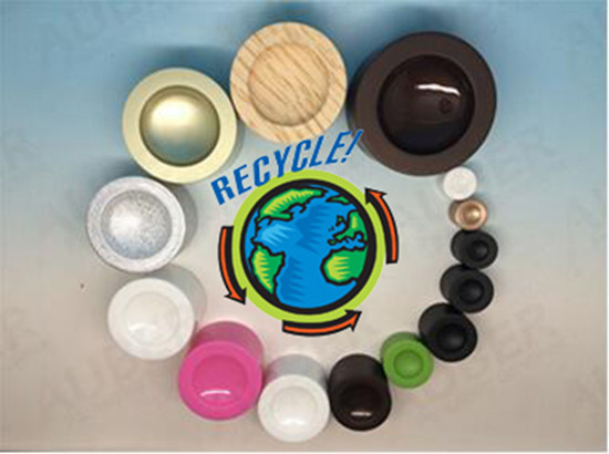 Auber cosmetic tube caps