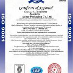 auber iso certificate updated 2018 m