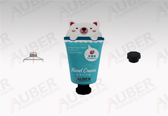 Auber Blue Cat Shape Squeeze Tubes in Dia_35mm with Octagonal Cap