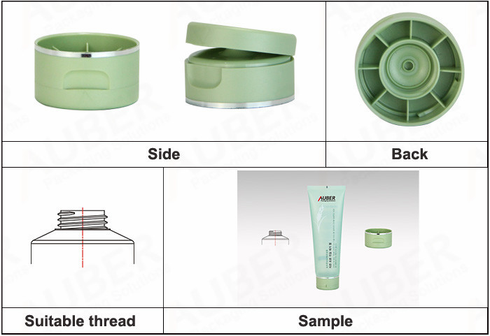 Auber Color Flip Top Cap with Hot Stamping Ring