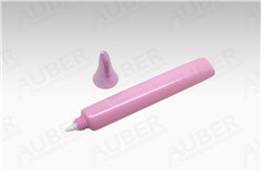 d19mm pink nozzle plastic gel tubes for eye gel