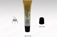 d19mm round tube lip gloss packaging