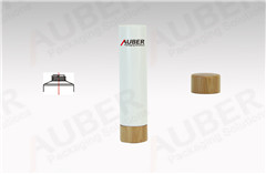 D22 Cosmetic Tube With Bamboo Screw Caps