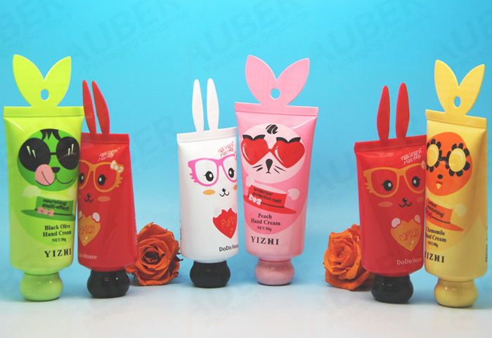 Animal shaped cosmetic tube for children