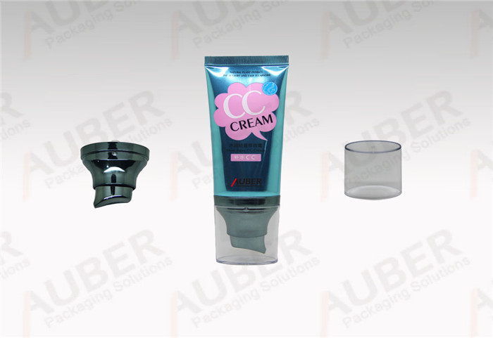 Auber D35 blue ABL pump oval tube with transparent caps for CC Cream
