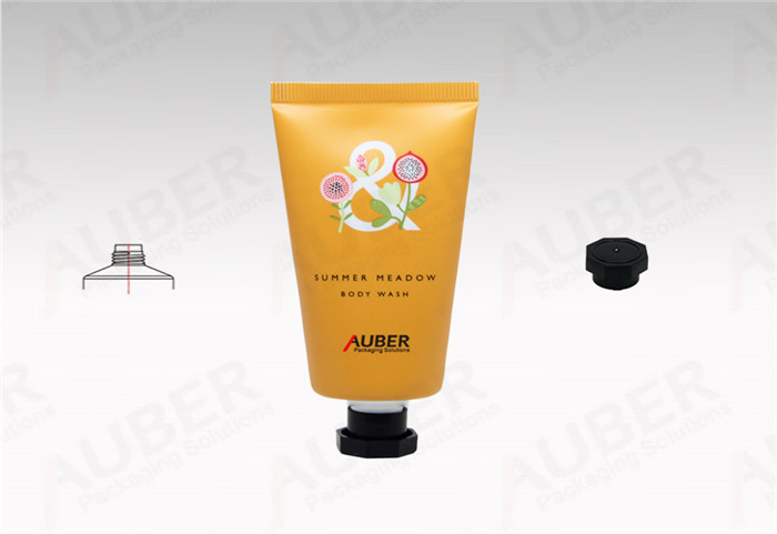 Dia.35mm Aluminum Laminated Tube for Wash Foam with Octagonal Cap 