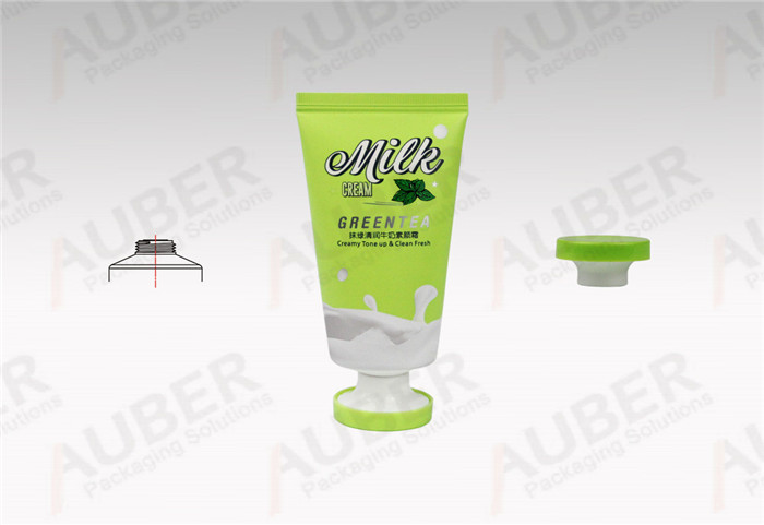 Auber Dia_35mm Aluminum Plastic Tubes for Facial Cleanser with Horseshoe Screw On Cap