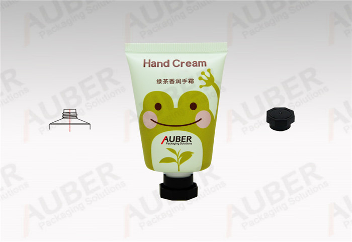 Auber Dia_35mm Lotion Plastic Tubes with Black Octagonal Cap