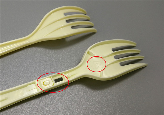 Disposable plastic fork Disposable plastic fork