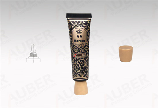Auber D25mm BB Cream Nozzle Tubes in Royal Design with Color Screw On Cap