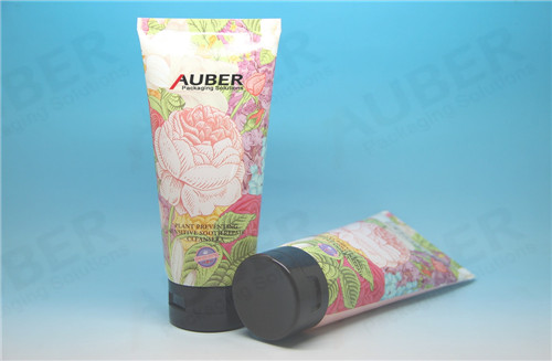 D50mm Boby Cream Plastic Laminated Tube with flower printing D50mm Boby Cream Plastic Laminated Tube with flower printing