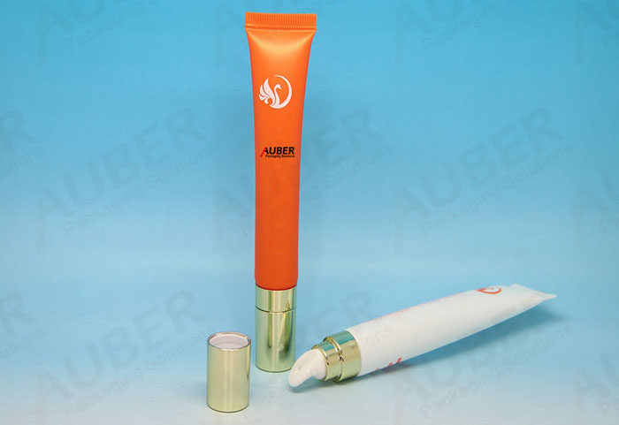 Message Head Lip Gloss Tube with Silver Cap