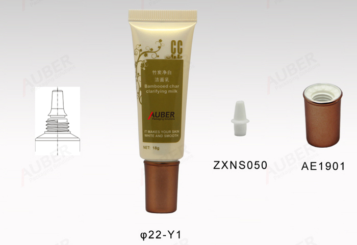 Nozzle Facial Cream Tube in D.22mm