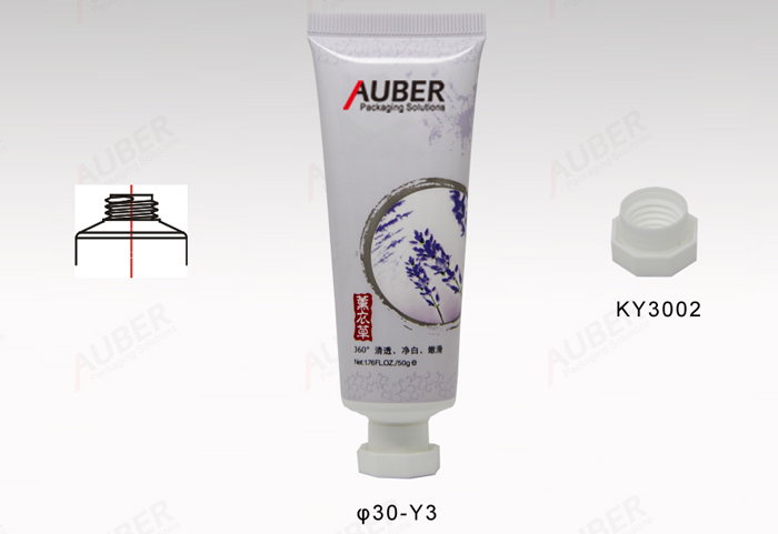 Nutritious Lotion Packaging Tube 30ml Plastic