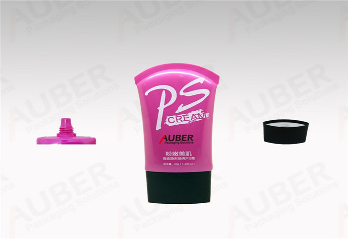 Oval Cosmetic Tubes in Dia 35mm with Screw on cap for BB cream