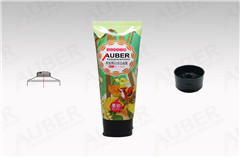 personal care tube d40mm with black flip top cap