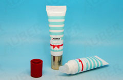 plastic empty squeeze lip gloss tube