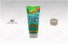 plastic laminated skin care tube in d40mm with screw on cap