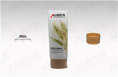 plastic laminated tube in d40mm with flip top cap for wheat personal care product