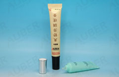 plastic nozzle tube with black cap