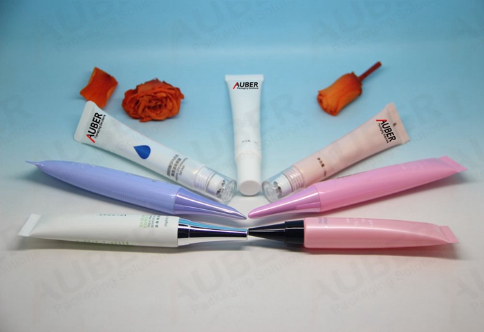 Plastic Squeeze Tubes with Screw on Cap for Eye Cream