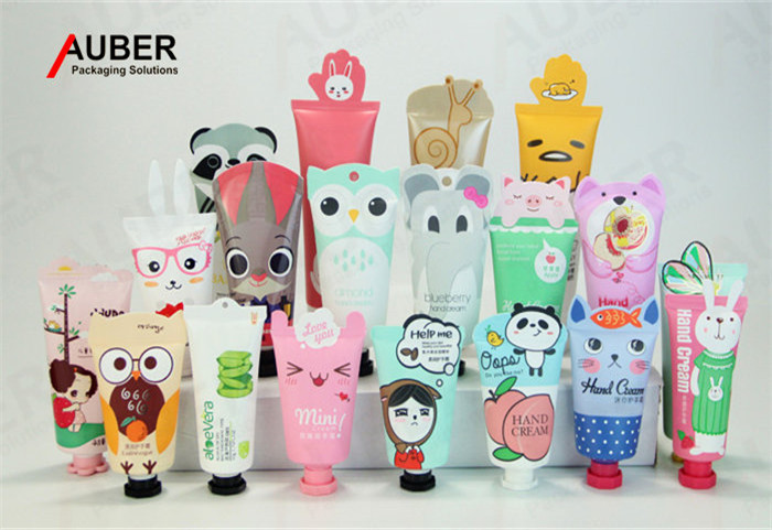 Auber Plastic lotion tubes with animal shape tails