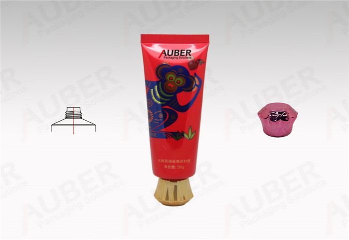 Polyfoil Tube in Dia.30mm with with Metallic Plum Cap for Body Scrub