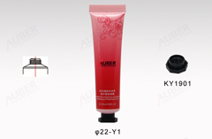 round skincare tube packaging in diameter of 22mm