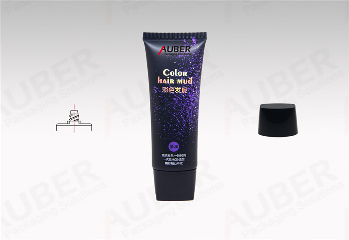 Skincare Tube Suppliers Hair Mud Oval Tube in Dia_30mm with Screw On Cap