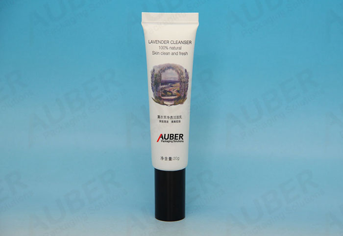 Squeezable  Nozzle Tube with Black Cap