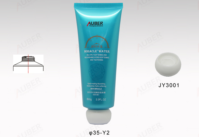 Squeezable Plastic Tube For Smoothing Day Care Lotion 50ml