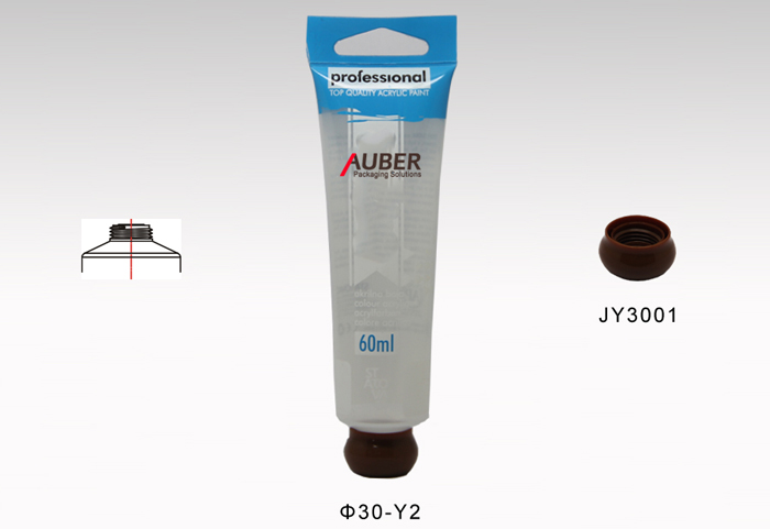 Sun Screen Packaging 40ml Cosmetic Tube