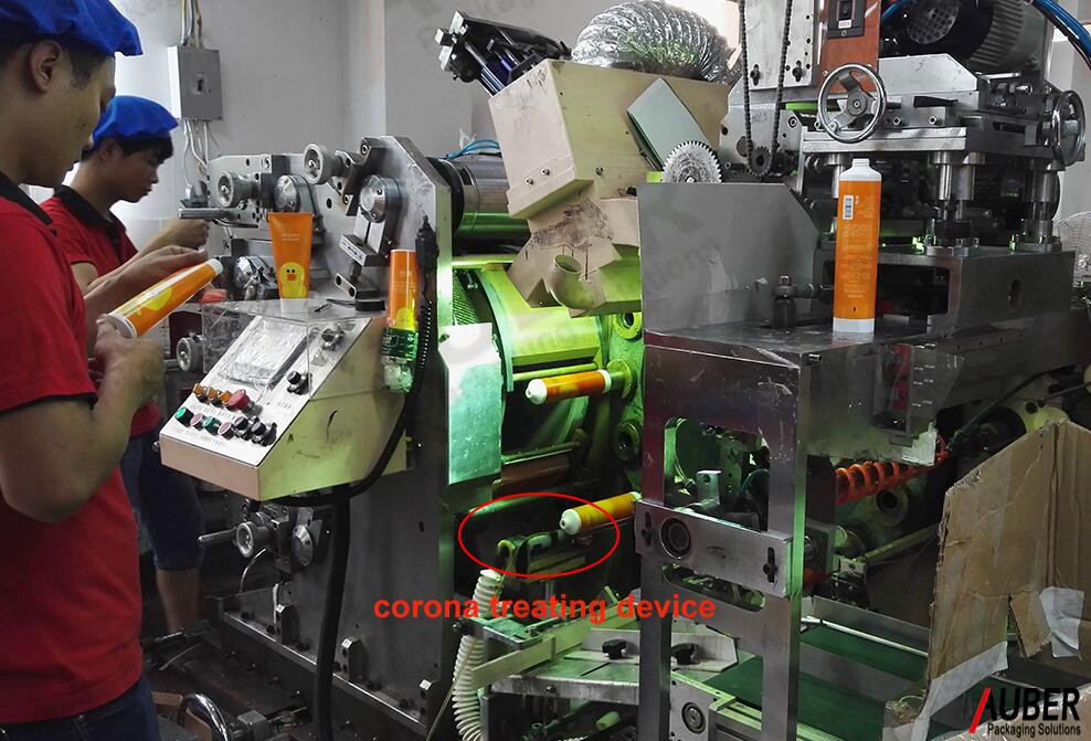 cosmetic tube offset
