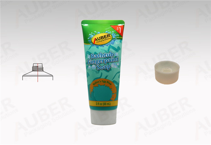 Plastic Laminated Skin Care Tube in D40mm with Screw On Cap