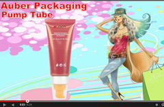 video pump cosmetic tube