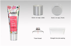 D30mm Aluminum Laminated Tubes for Hand Cream with High Screw On Cap