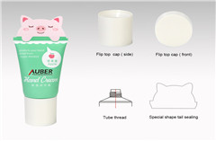 D35mm Hand Cream Tubes in Animal Shape with High Screw On Cap