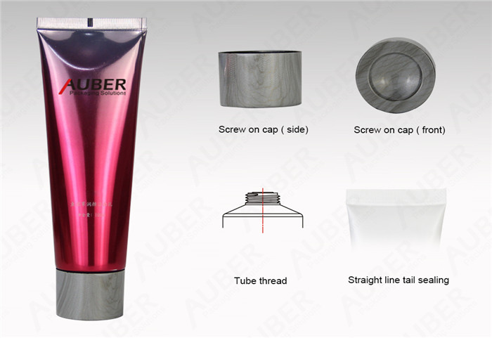 D40mm High Gloss Laminated Tubes Supplier for Facial Cleanser