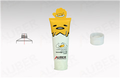 D35mm Plastic Hand Cream Tubes Vendor with White Screw On Cap