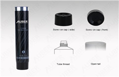 D35mm High Glossy Skincare Tube Packaging with Screw On Cap