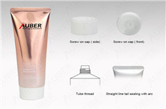 D40mm HGL Tube for Facial Cleanser with Screw On Cap