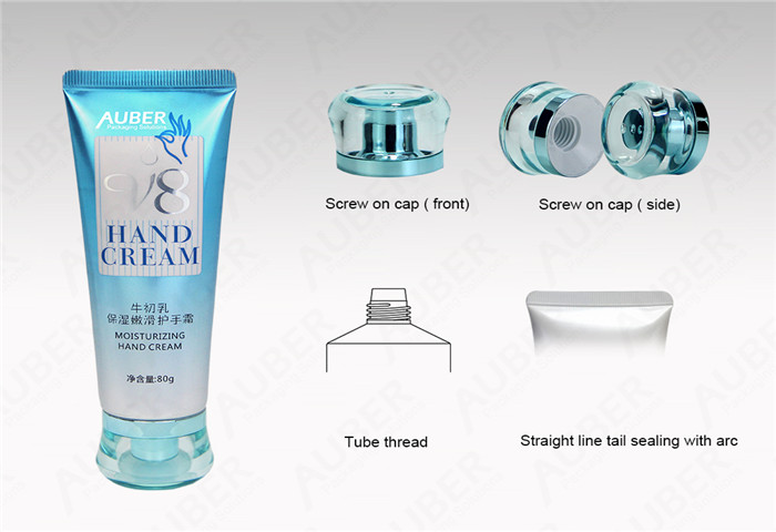 D40mm High Glossy BB Cream Tube with Screw On Cap