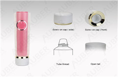 D35mm Tube in Tube Cosmetic Packaging with Screw on Cap