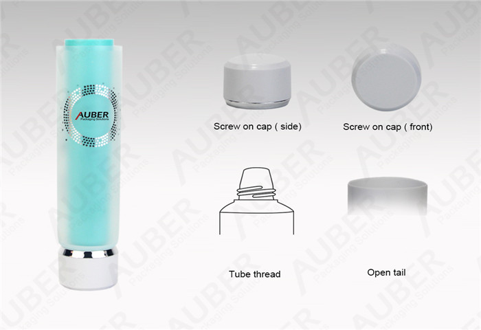 D35mm Dual Cosmetic Tube with Screw on Cap