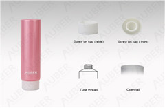 D22mm Pink Custom Cosmetic Packaging With Screw On Cap