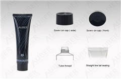 Black Lotion Tubes