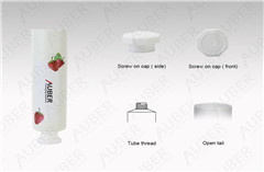 Fruit Aluminum Hand Cream Tubes